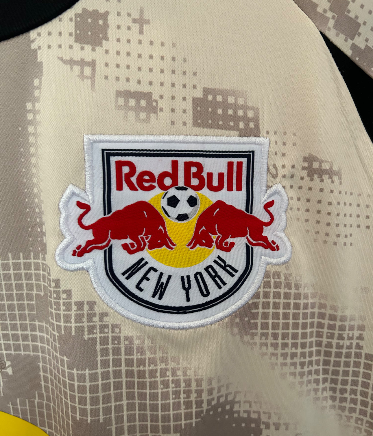 New York Red Bulls Beige Away Jersey 25/26