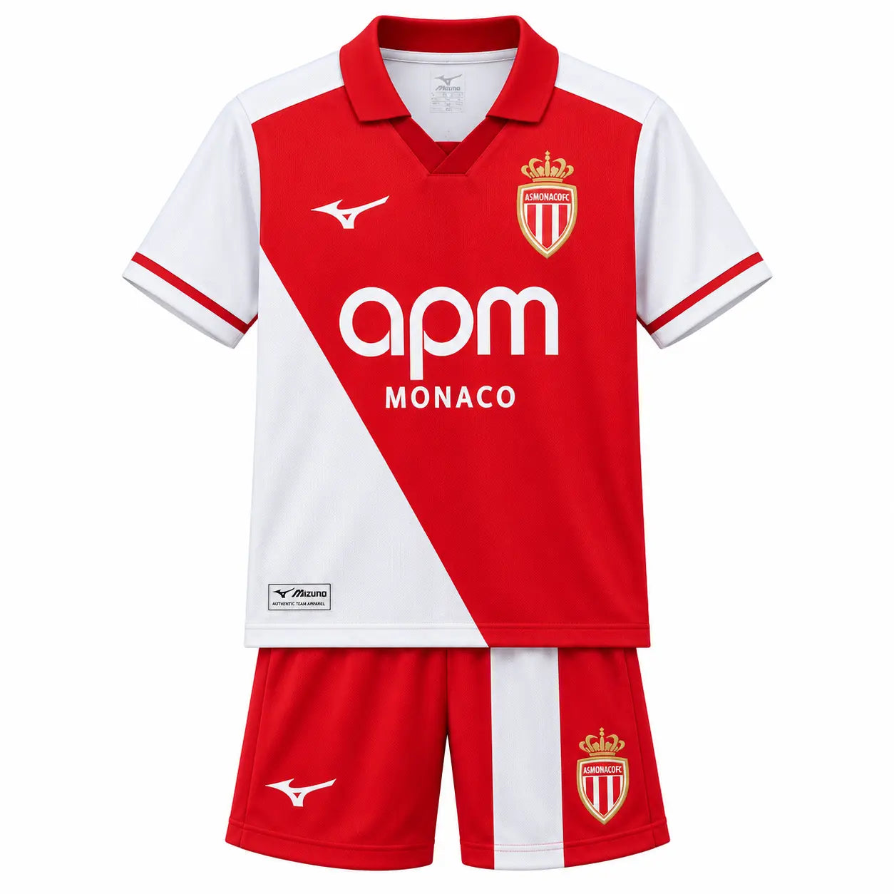 Kit Enfant AS Monaco Domicile 2026/27 Fábrica das Tailandesas