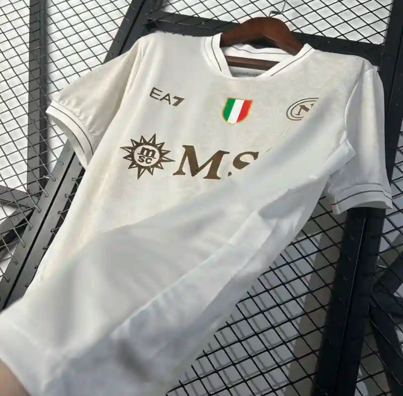 Maillot Naples Extérieur Blanc 25/26