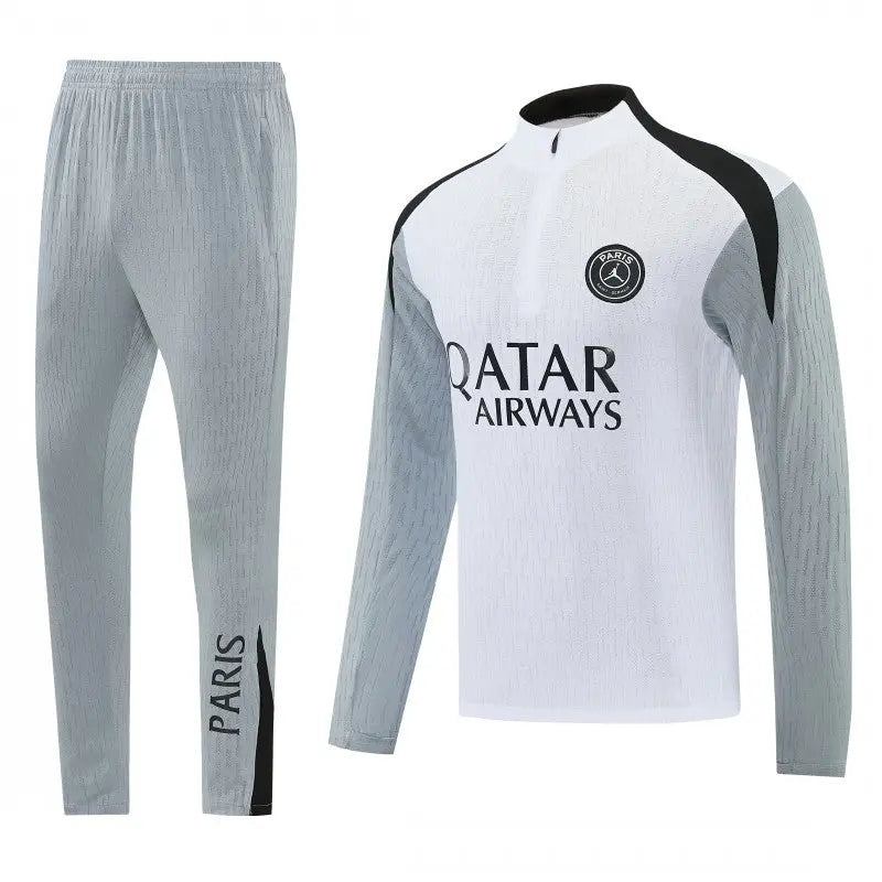 Kit Survêtement PSG Jordan Blanc et Gris 2026/27