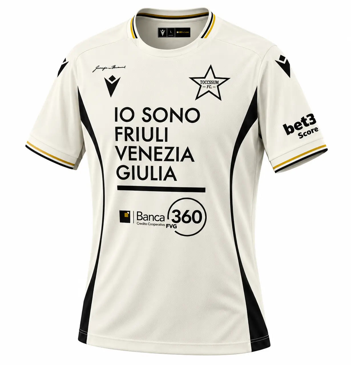 Maillot Udinese Extérieur 2026/27 Fábrica das Tailandesas