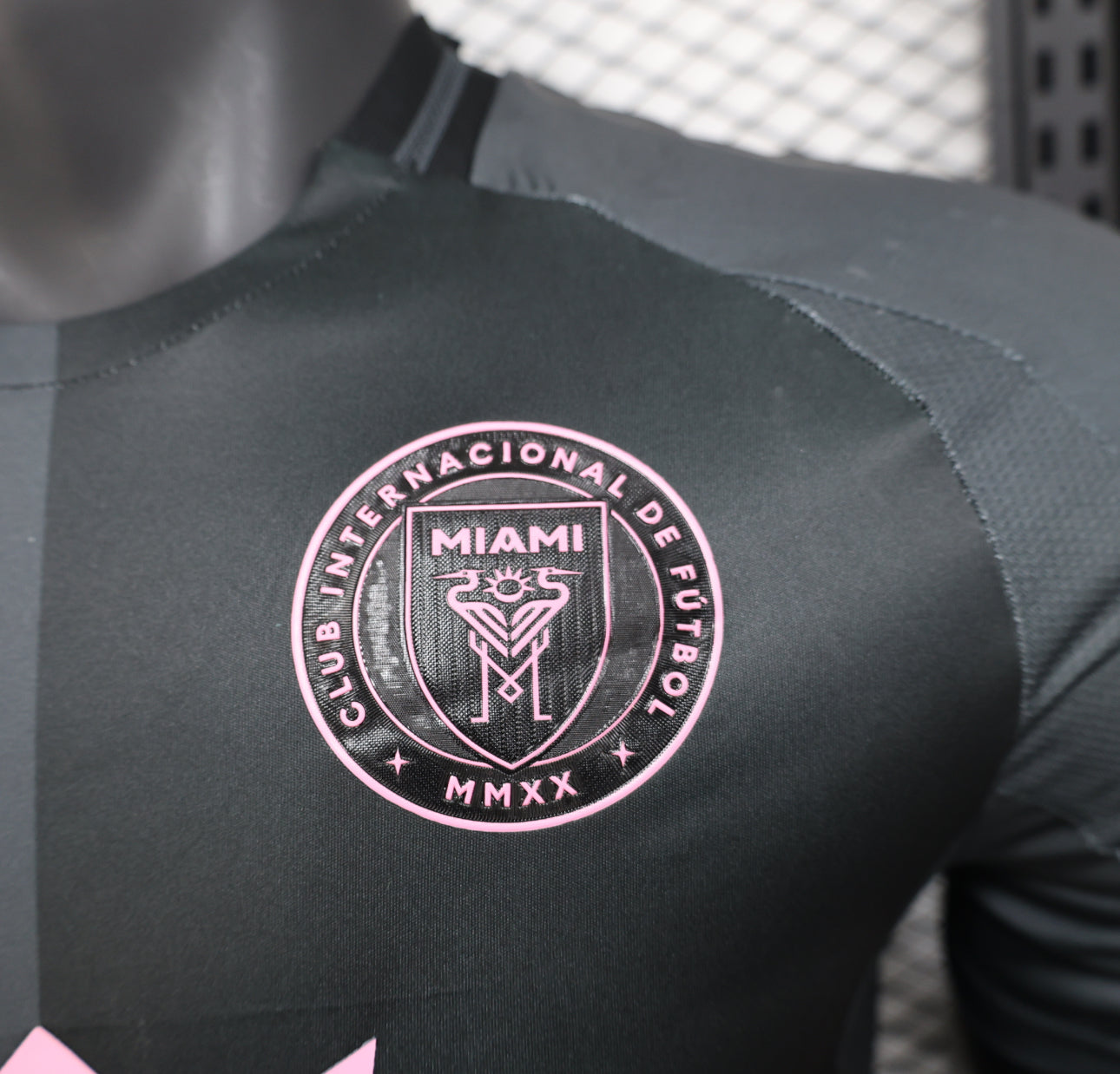 Inter Miami Black and Grey Football Shirt 25/26