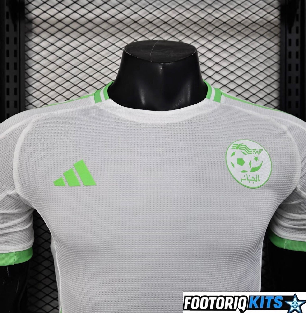 Version Joueur Maillot Algerie Concept Blanc et Vert 25/26