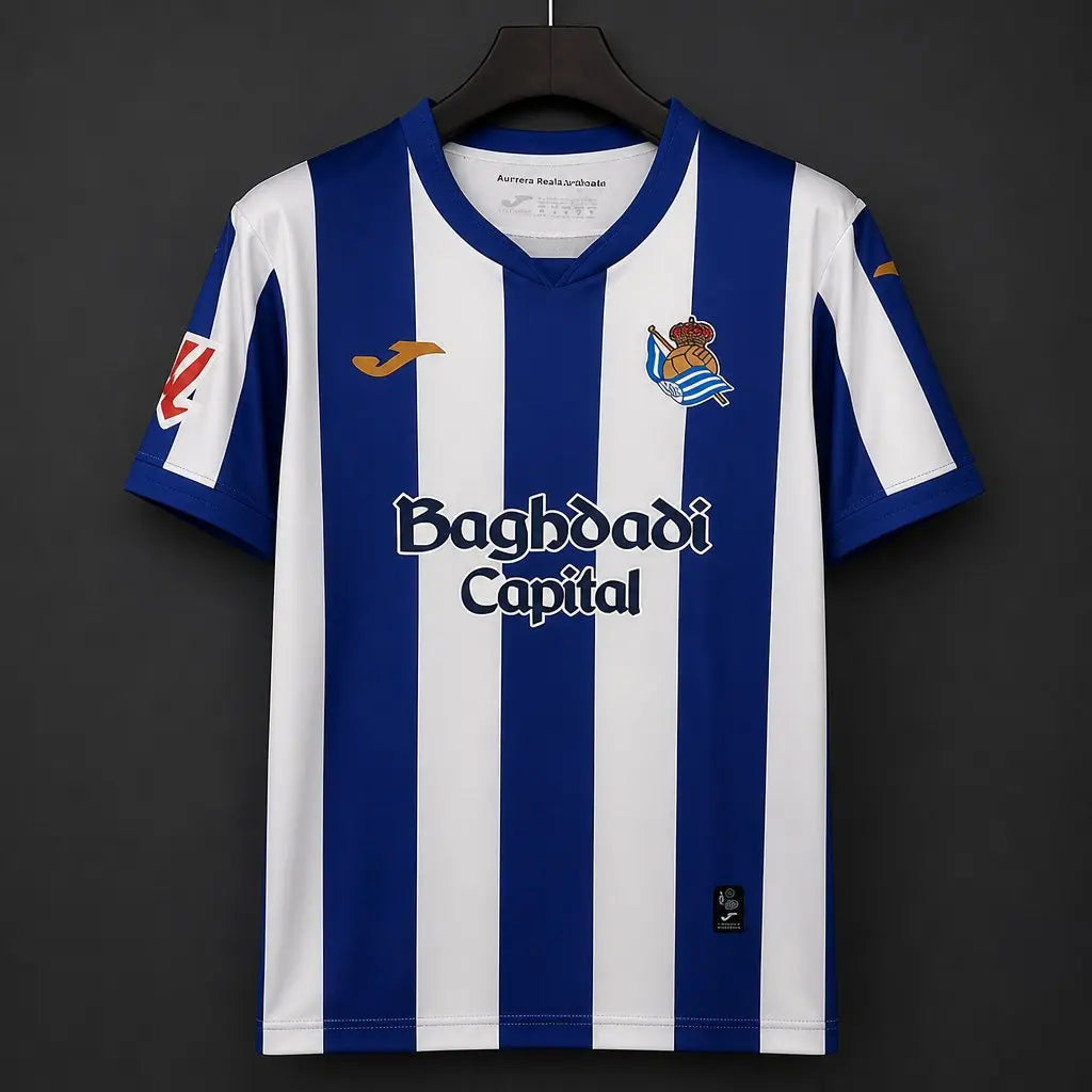 Maillot Real Sociedad Domicile 2026/27 Fábrica das Tailandesas