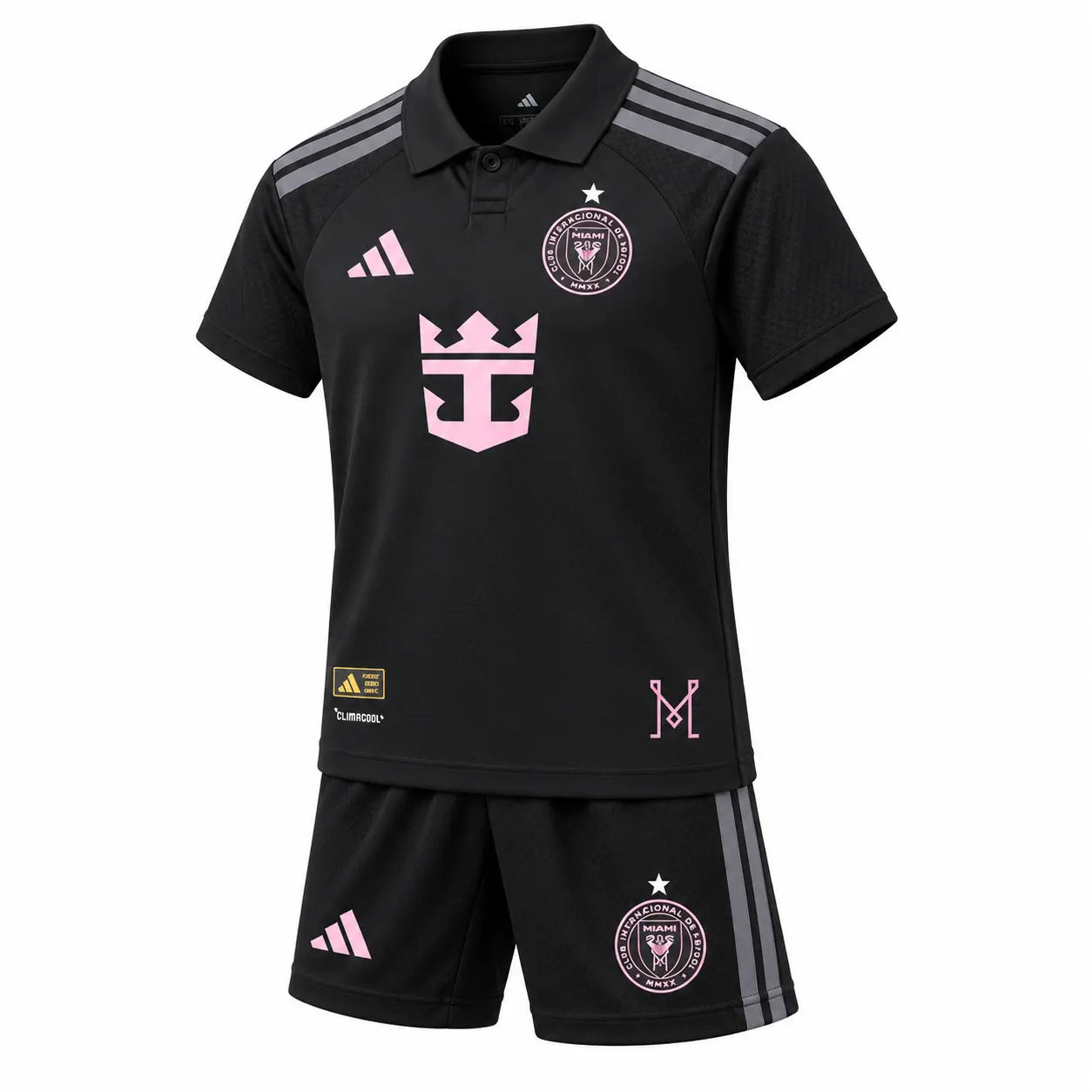 Kit Enfant Inter Miami Extérieur 2025 Fábrica das Tailandesas