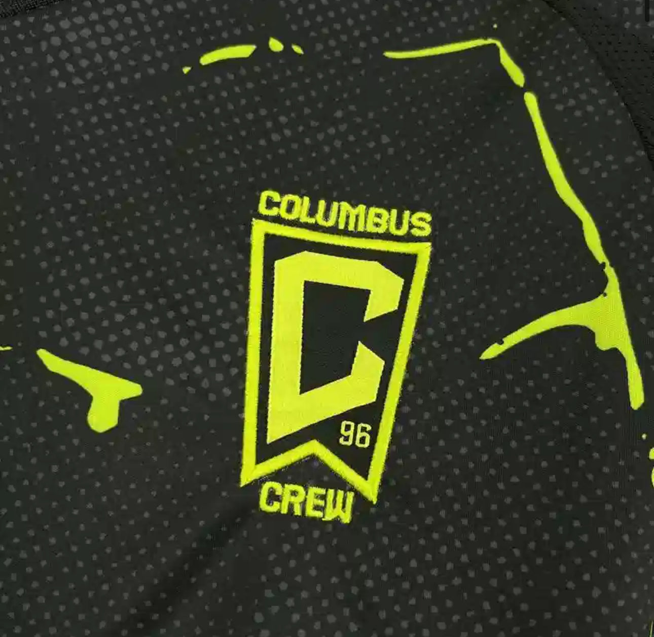 Columbus Crew Black Away Jersey 25/26