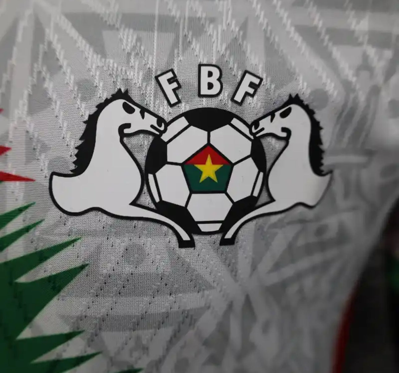 Burkina Faso Maillot Extérieur Blanc 2024