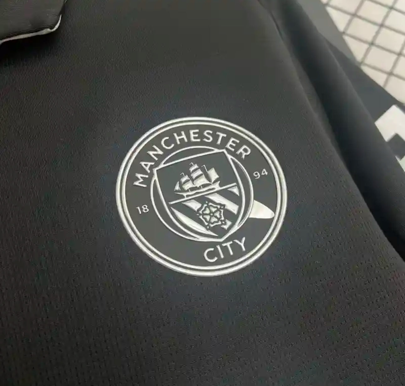 Manchester City Away Shirt Black 25/26