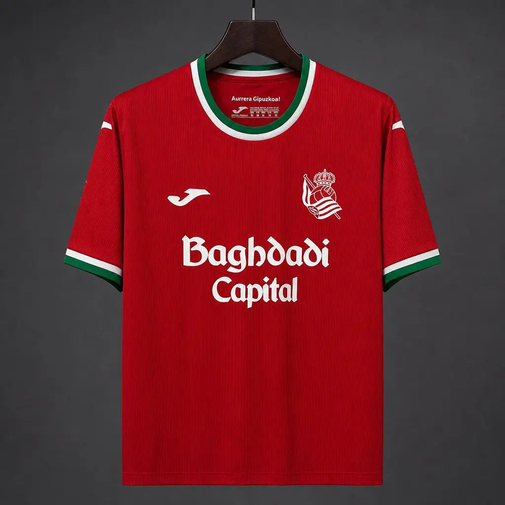 Maillot Real Sociedad Extérieur 2026/27 Fábrica das Tailandesas