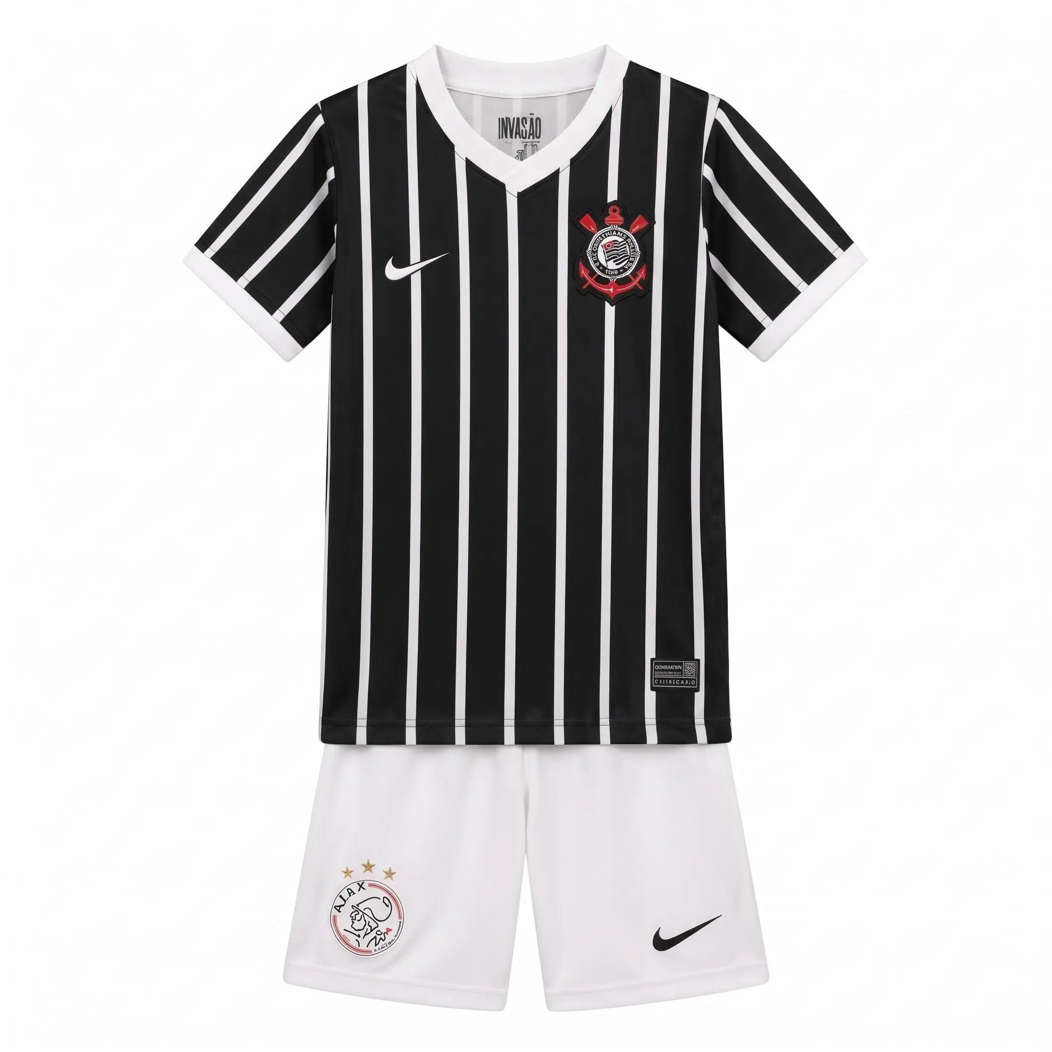 Kit Enfant Corinthians Extérieur 2026/27 Fábrica das Tailandesas