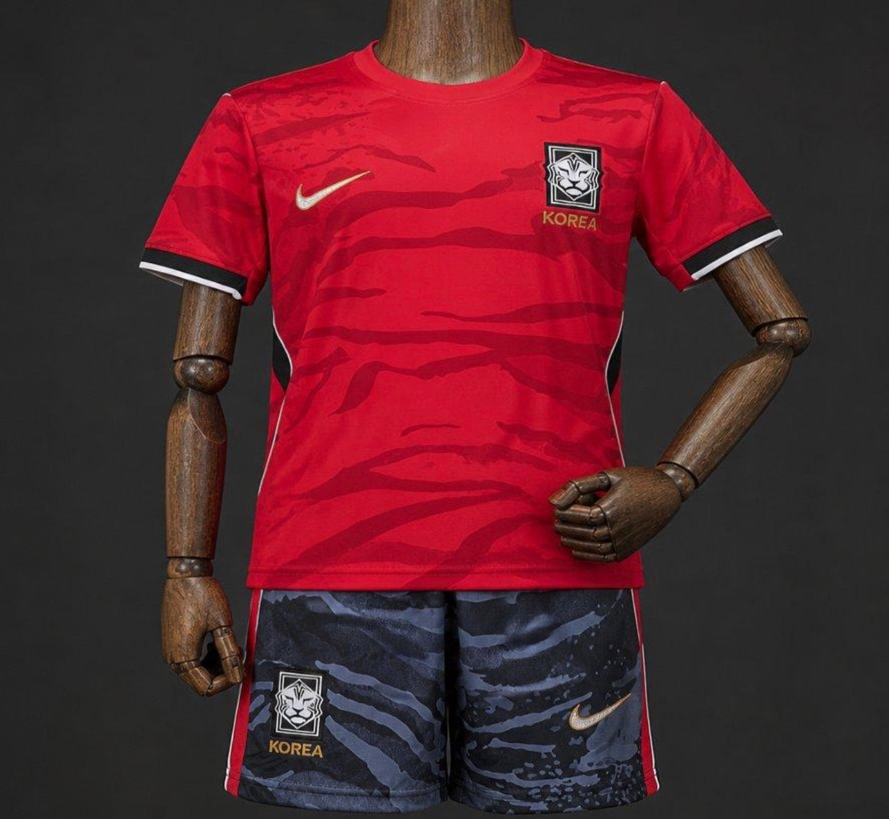 Maillot Enfant Corée du Sud Domicile 2026 CDM Fábrica das Tailandesas