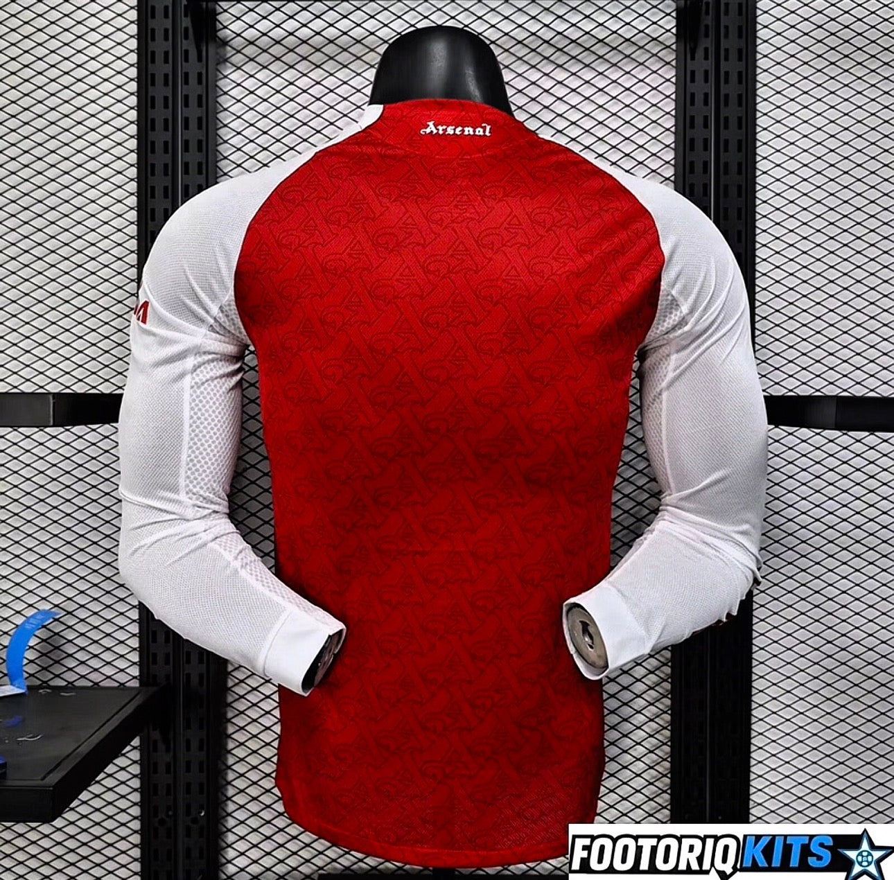 Version Joueur Maillot Manches Longues Arsenal Domicile 25/26