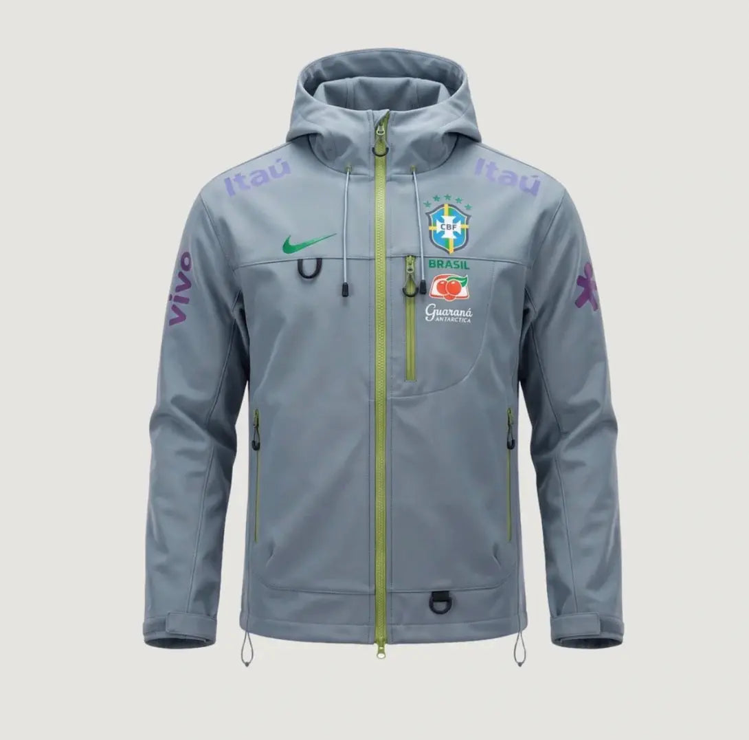 Veste Brésil Bleu 2026 Footoriq Kits: La Zone Du Peuple