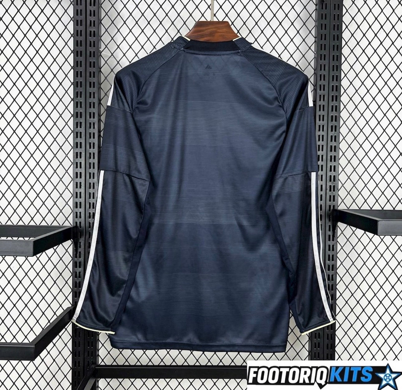 Maillot Manches Longues Real Madrid Extérieur Noir 25/26