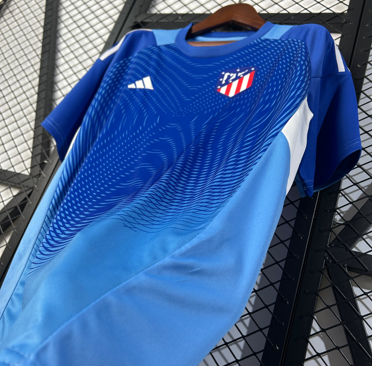Atlético Madrid Blaues Torwarttrikot 25/26