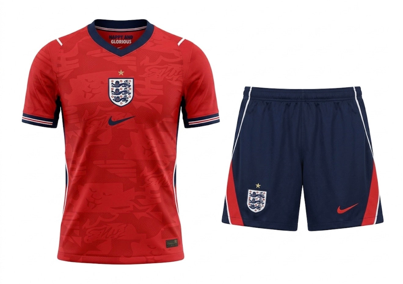 Maillot Enfant Angleterre Extérieur 2026 CDM Fábrica das Tailandesas