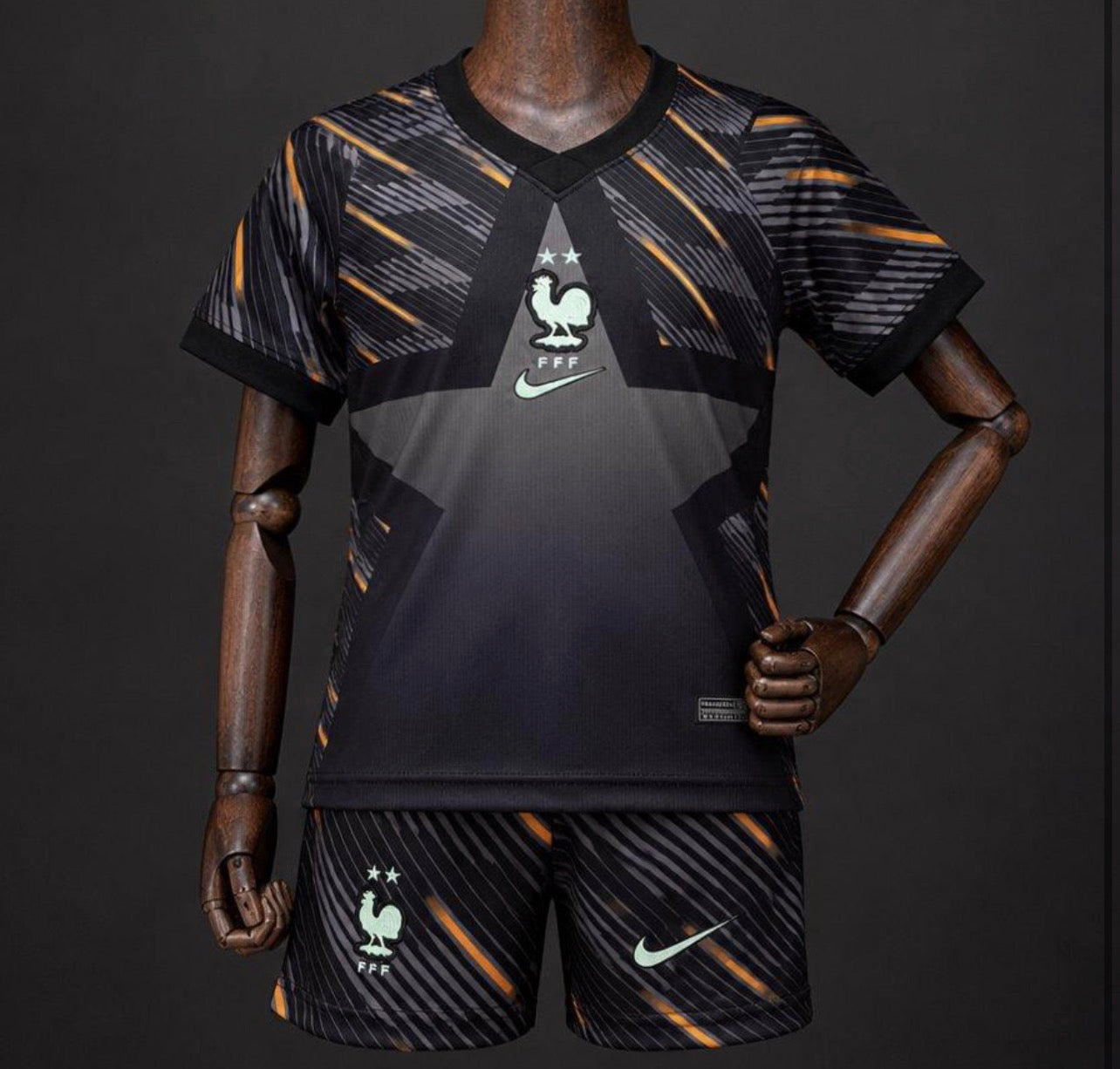 Maillot Enfant France Gardien 2026 CDM Fábrica das Tailandesas