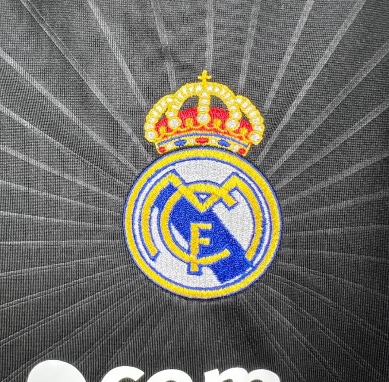 Maillot Rétro Real Madrid Extérieur Noir 10/11