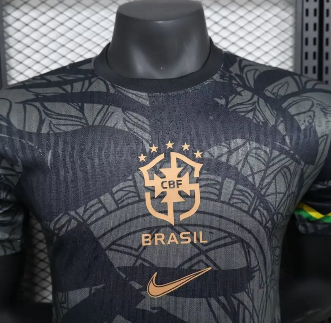 Brazil Concept Black Jersey 2024