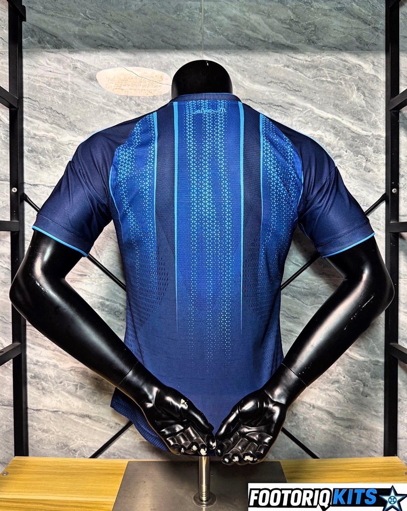 Version Joueur Maillot Algerie Concept Bleu Foncé 25/26