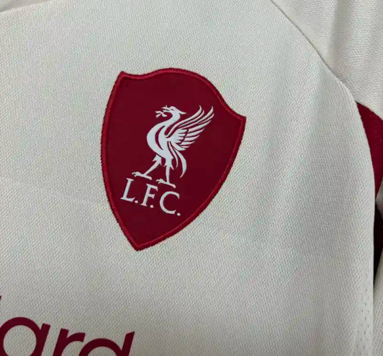 Liverpool White Away Shirt 25/26
