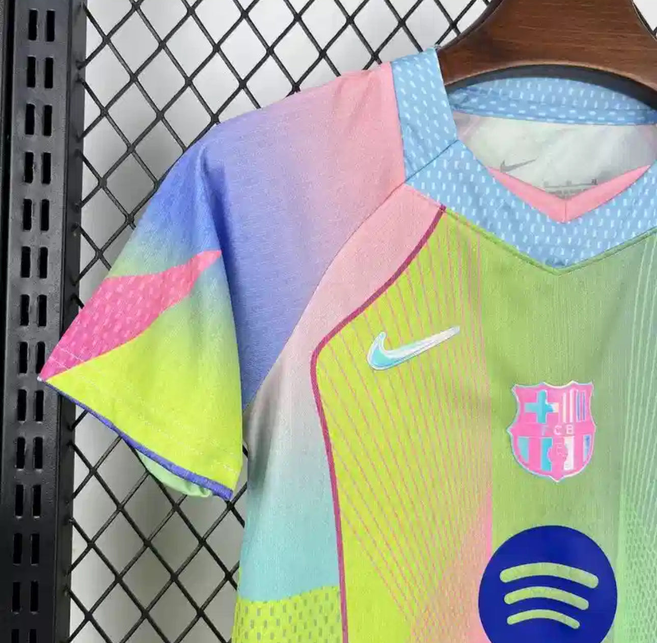 FC Barcelona Concept Green and Purple Kids Kit 25/26