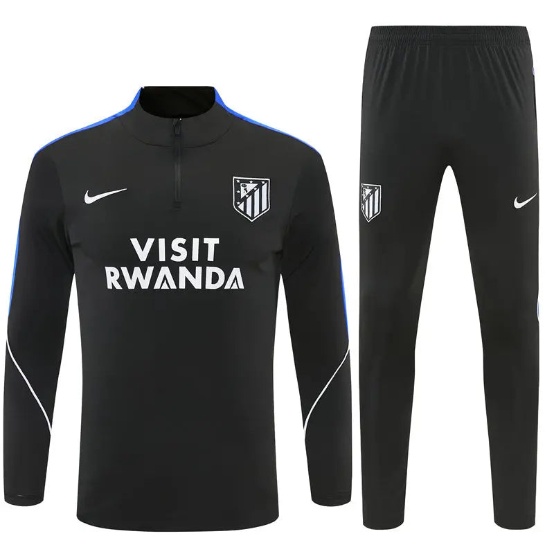 Kit Survêtement Atlético Madrid Noir 2026/27
