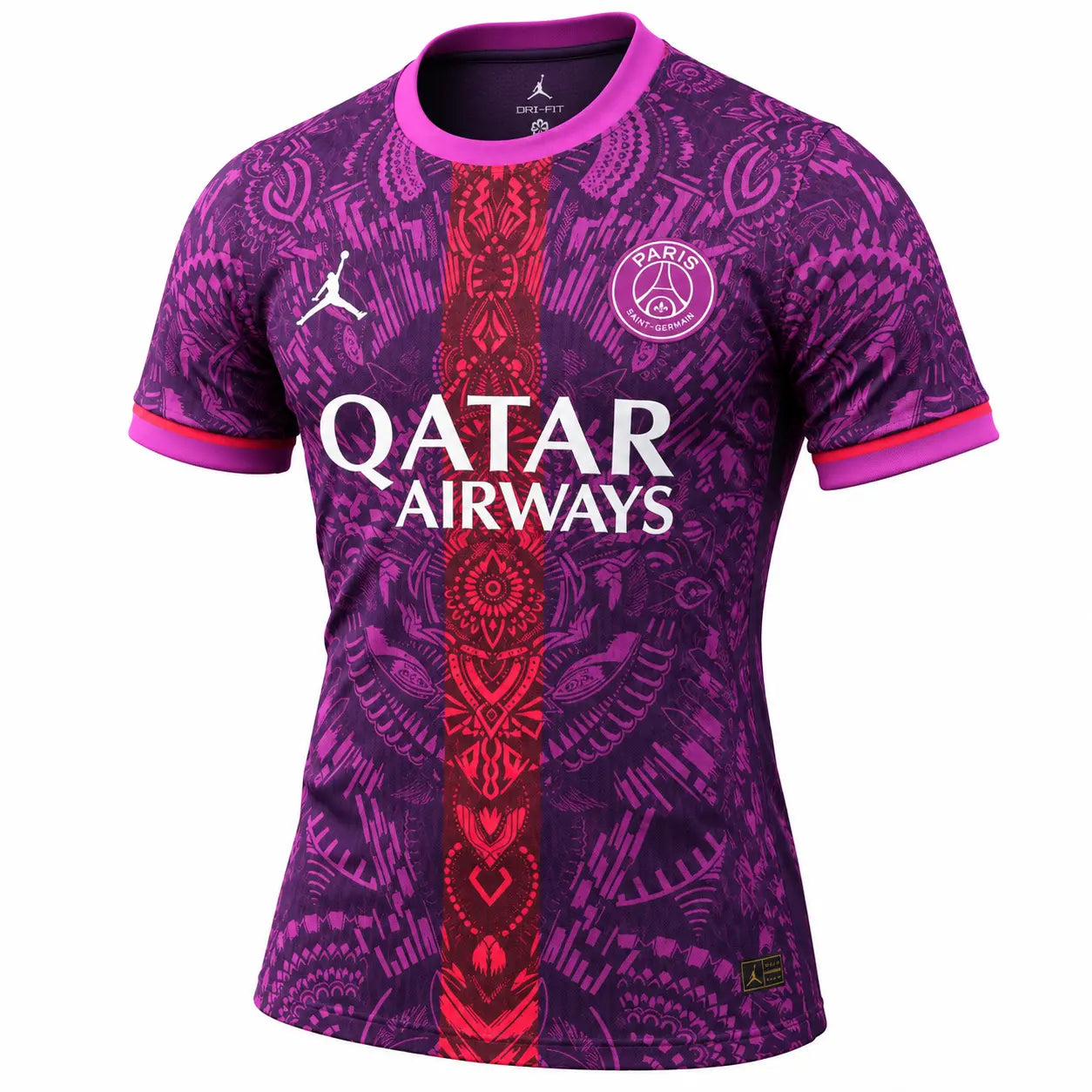 Maillot PSG Jordan Mandala Violet 2026/27 Fábrica das Tailandesas