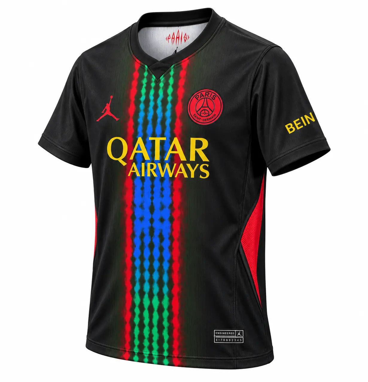 Maillot PSG Jordan Édition Arc-en-ciel 2026/27 Fábrica das Tailandesas