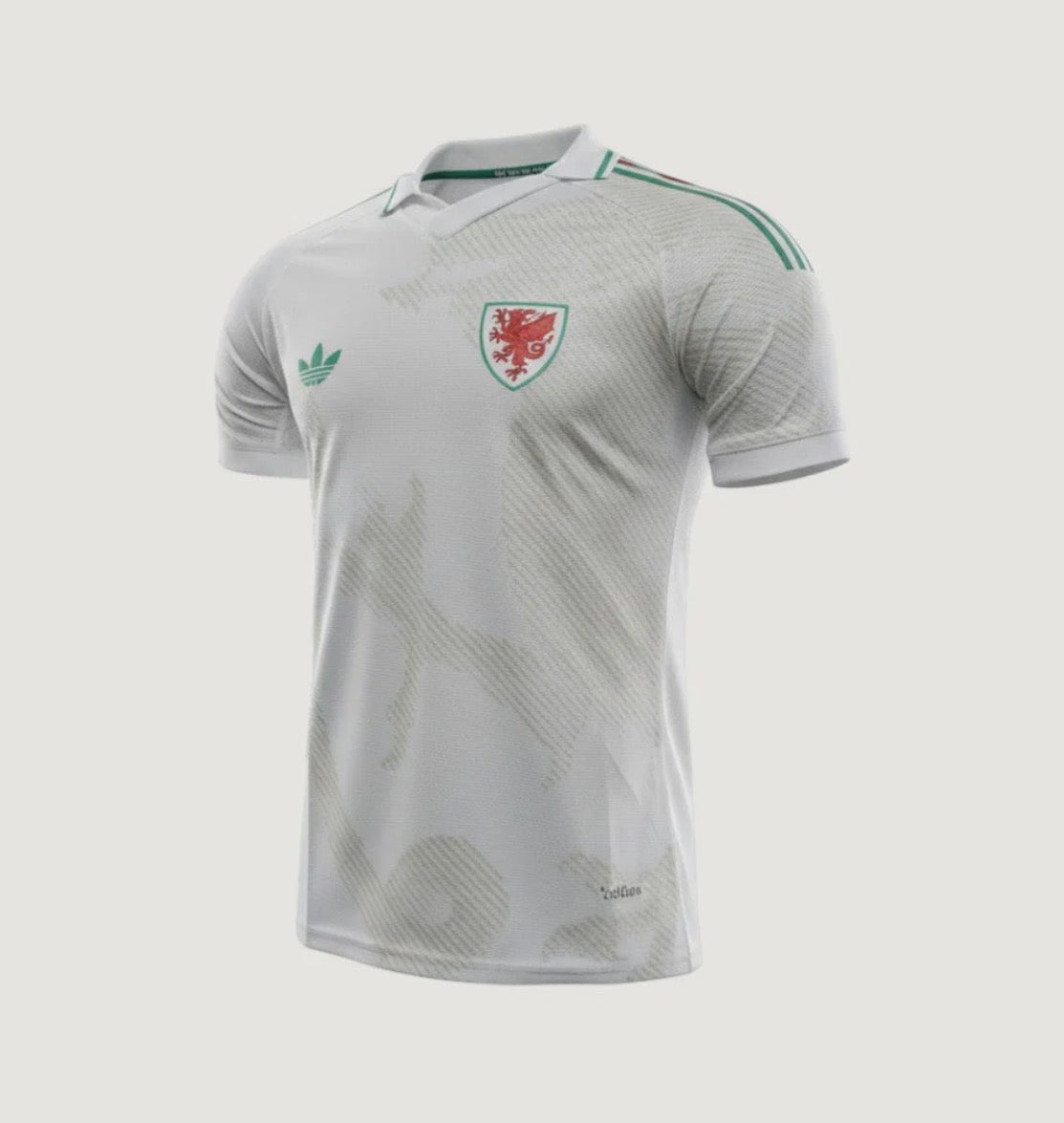 Maillot Pays De Galles Extérieur Beige 26/27 Coupe Du Monde Fábrica das Tailandesas