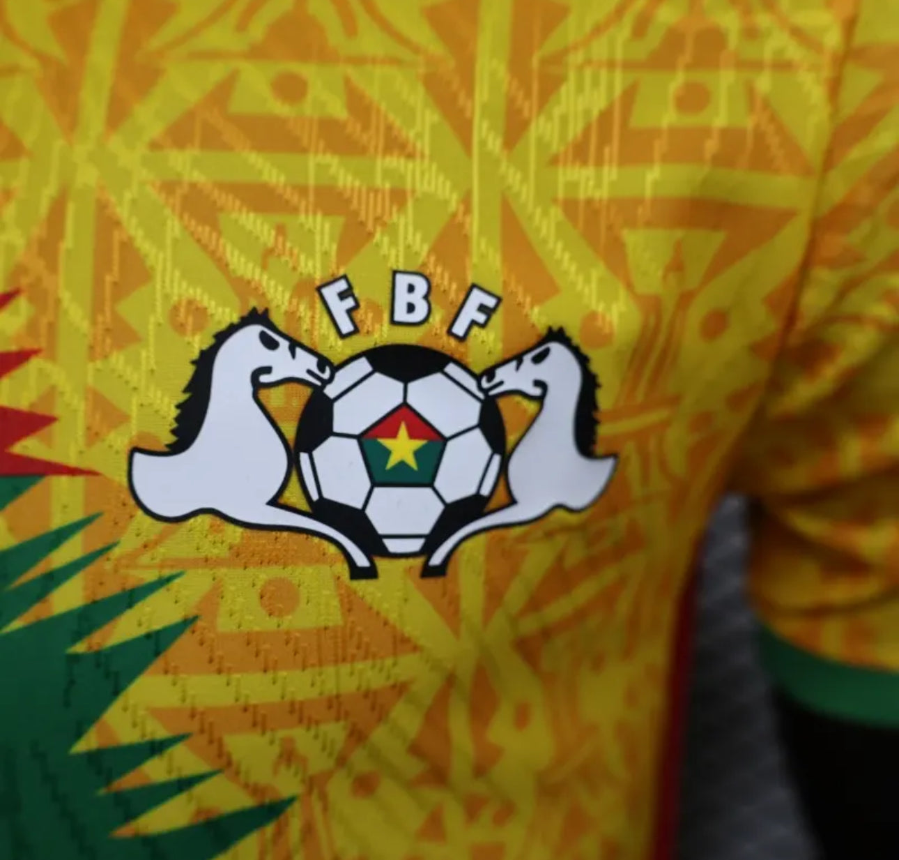 Burkina Faso Maillot 3rd Jaune 2024