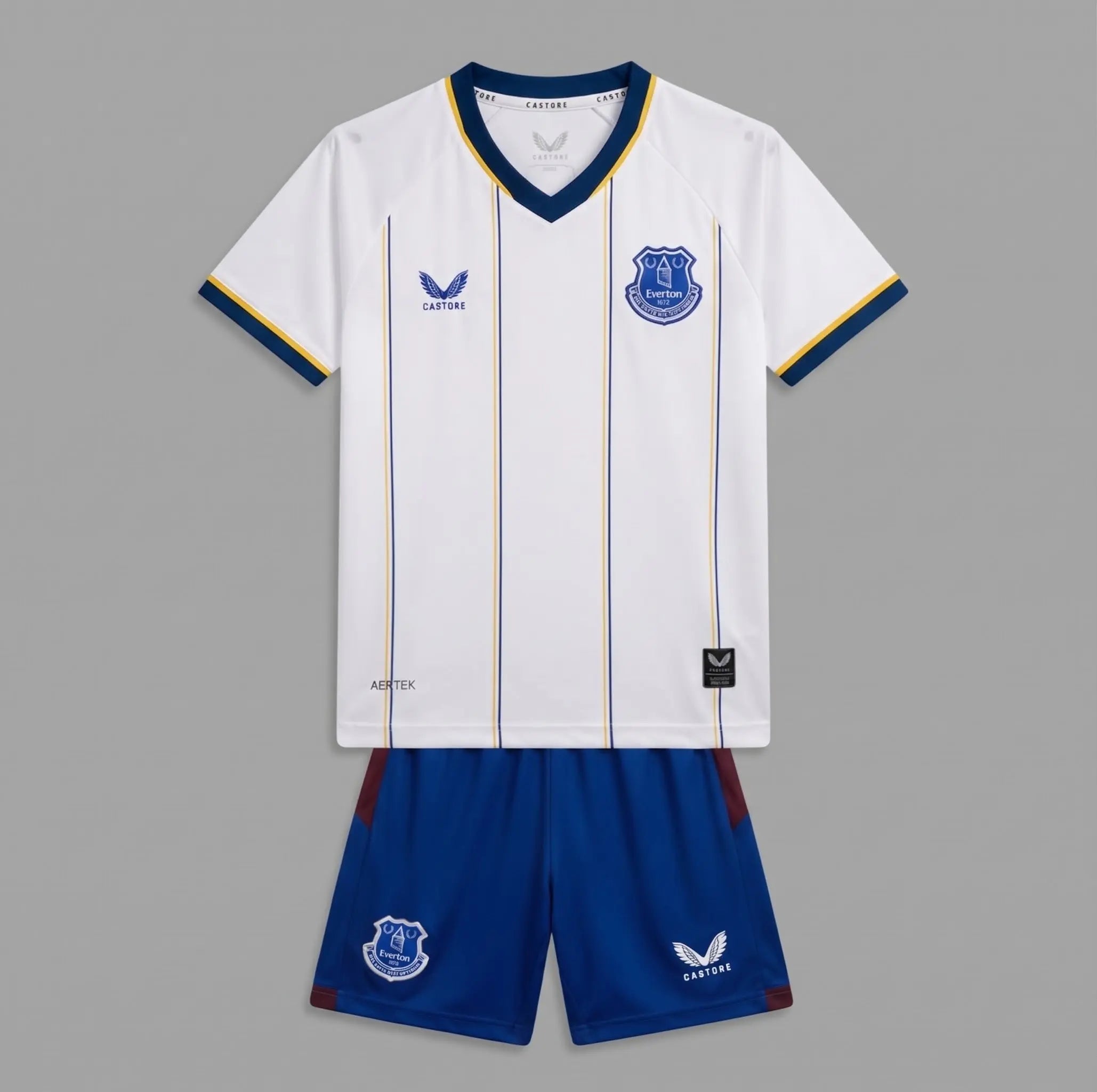Kit Enfant Everton Extérieur 2026/27 Fábrica das Tailandesas