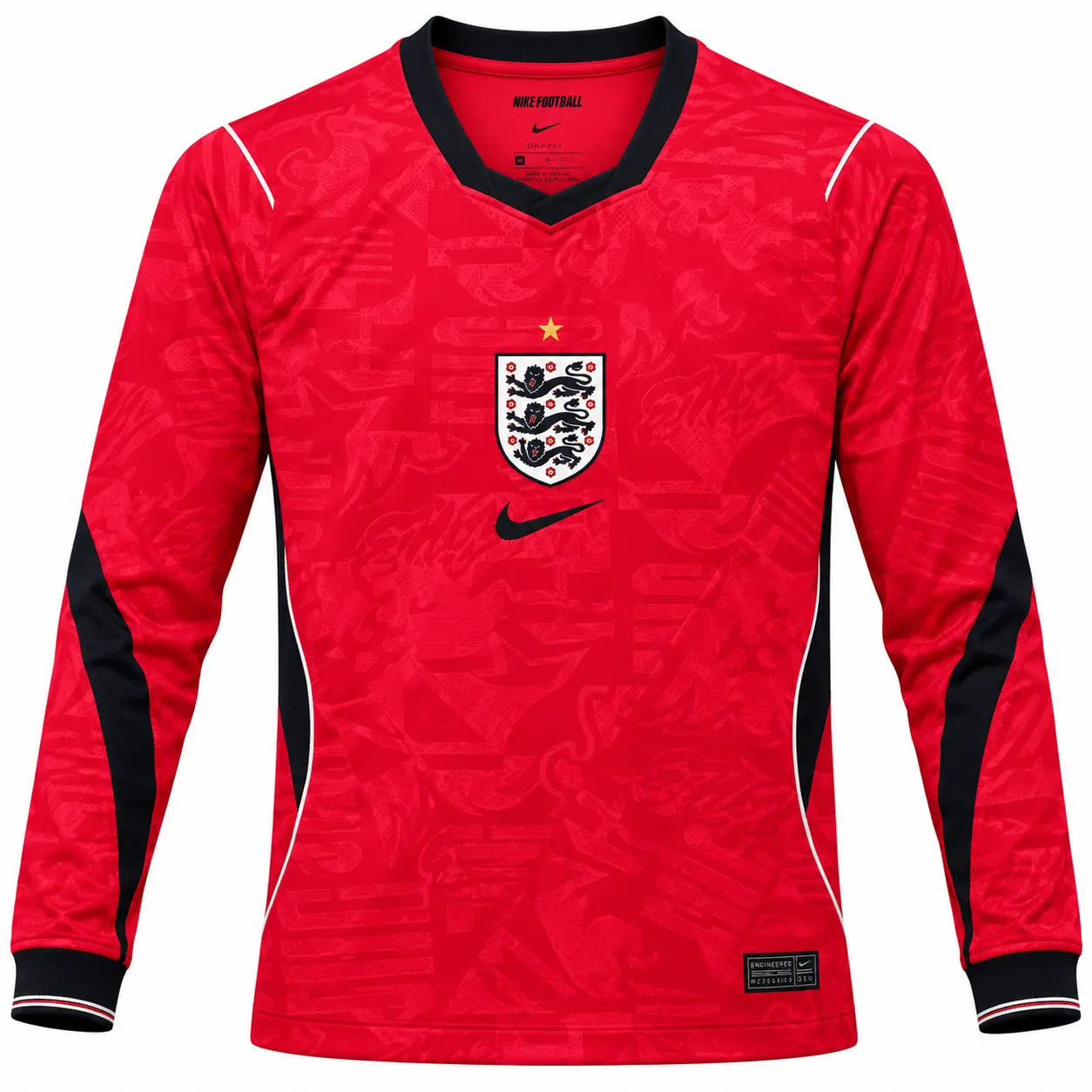 Maillot Manches Longues Angleterre Extérieur 2026 Fábrica das Tailandesas