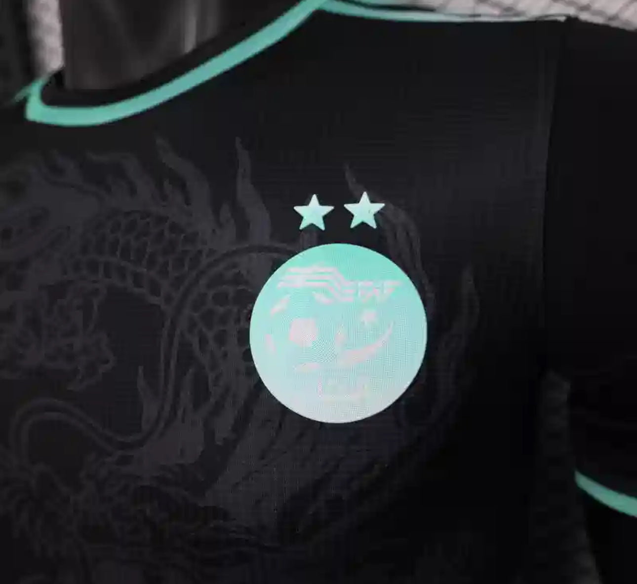 Algérie Maillot Concept Noir et Bleu