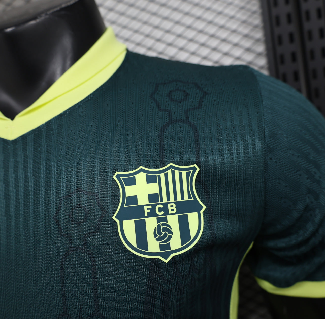 FC Barcelona green yellow concept jersey 25/26