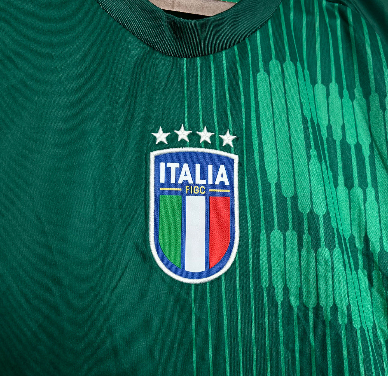 Maillot Italie Avant Match Vert 24/25
