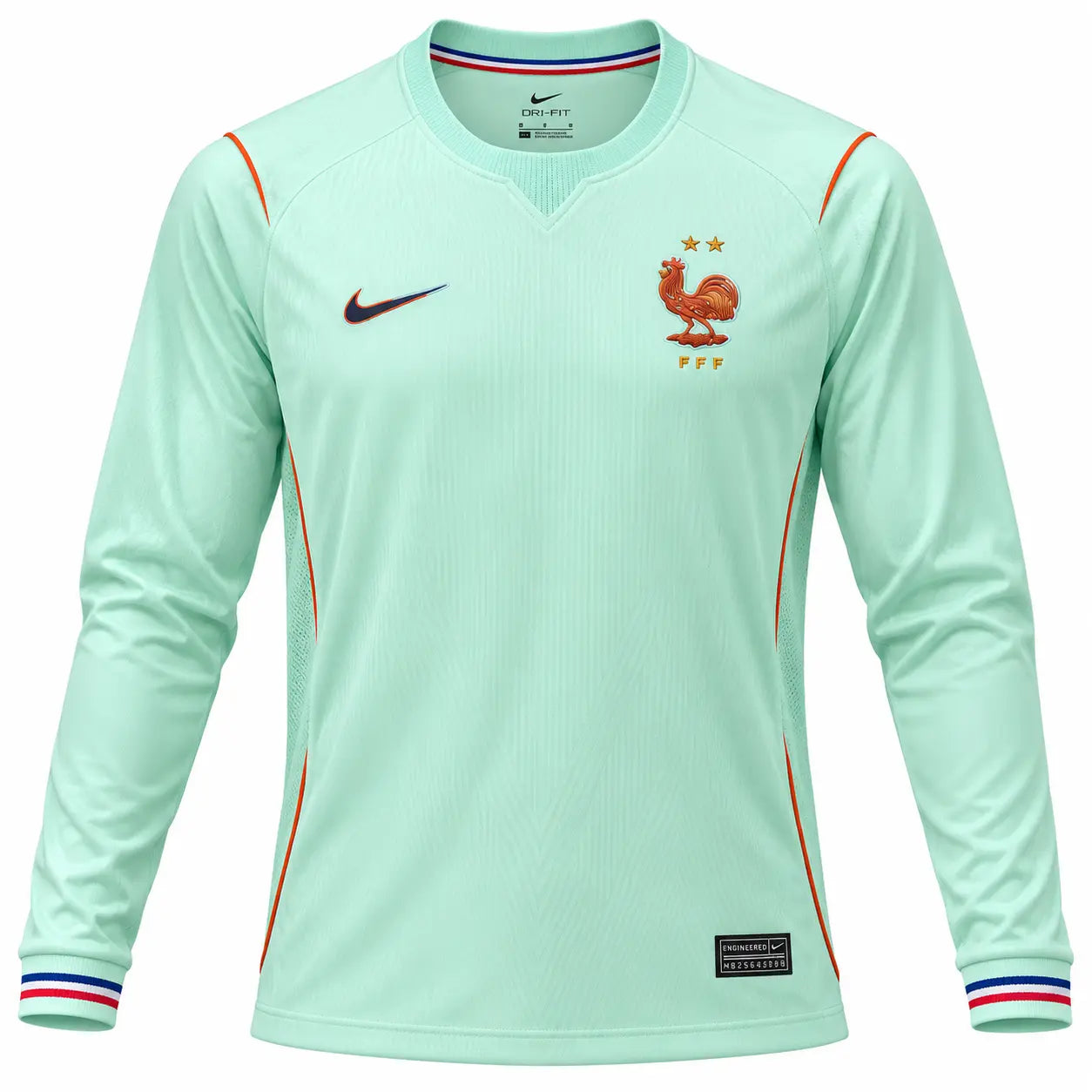 Maillot Manches Longues France Extérieur 2026 Fábrica das Tailandesas