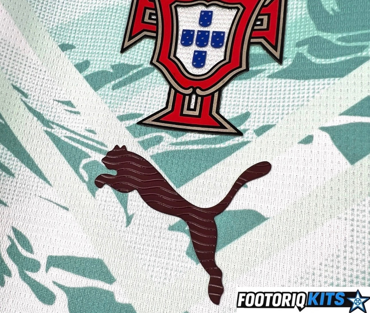 Maillot Portugal Extérieur Cyan 25/26 Coupe Du Monde