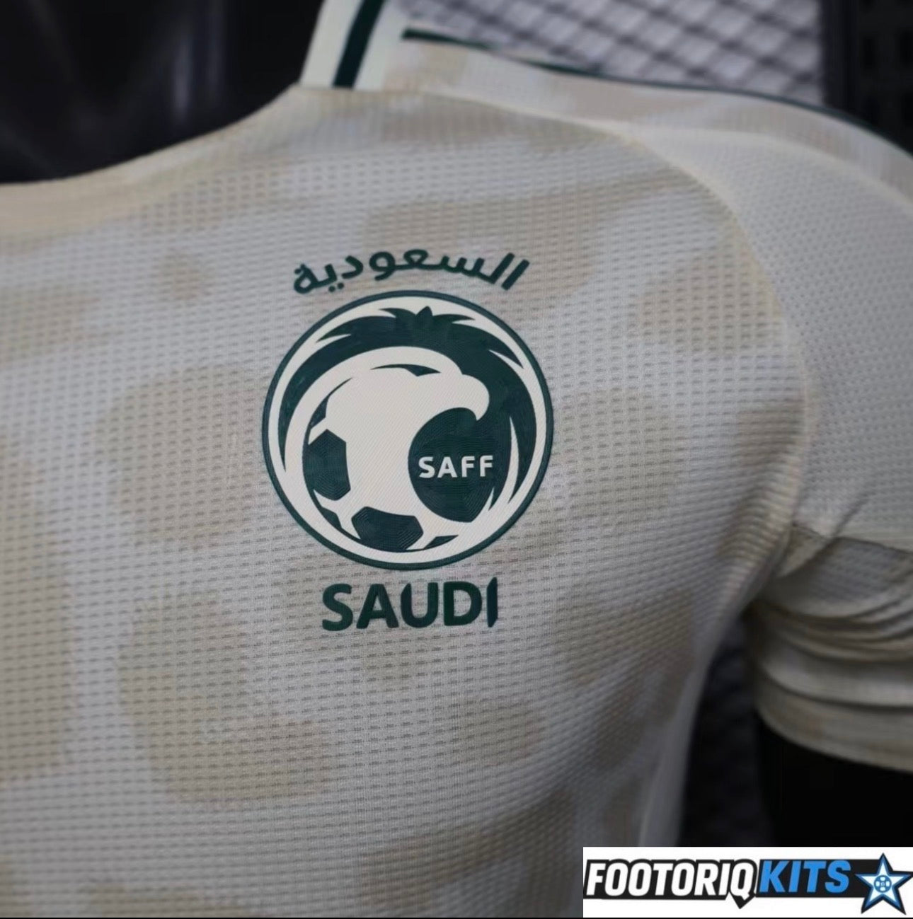 Version Joueur Maillot Arabie Saoudite Extérieur 25/26 Coupe Du Monde