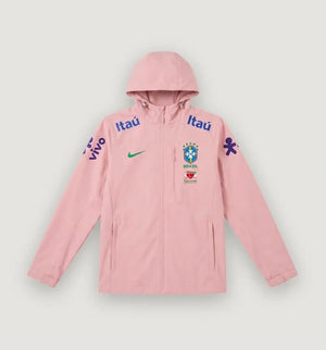 Veste Coupe-Vent Brésil Rose 2026