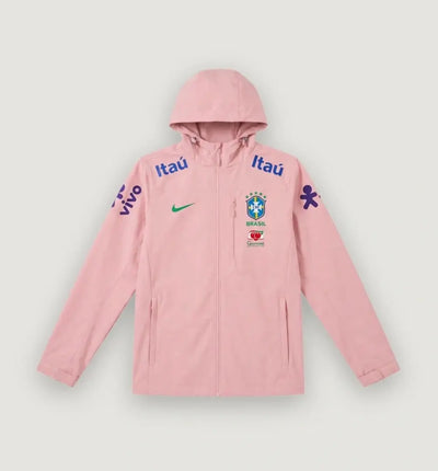 Veste Coupe-Vent Brésil Rose 2026