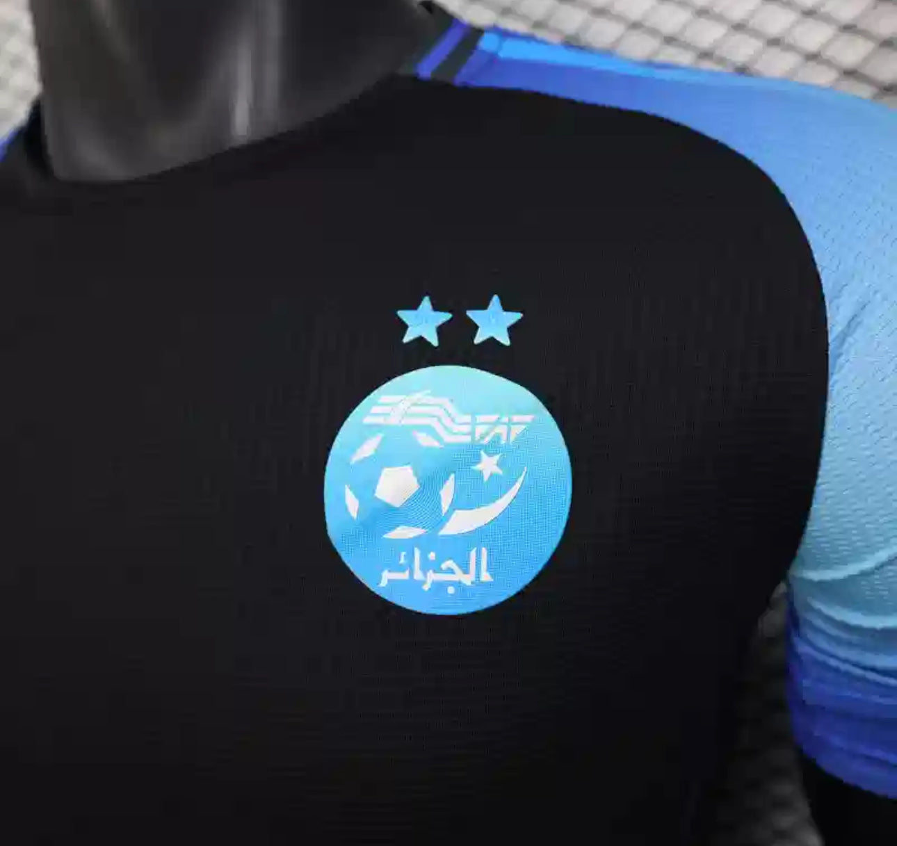 Algérie Maillot Concept Noir et Bleu 2025
