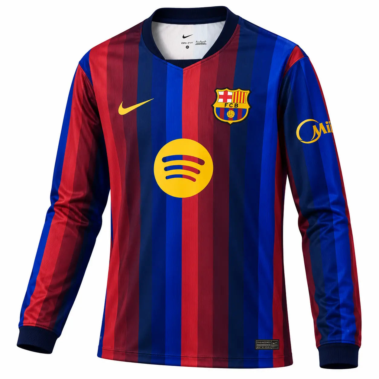 Maillot Manches Longues Barcelone Domicile 2026/27 Fábrica das Tailandesas