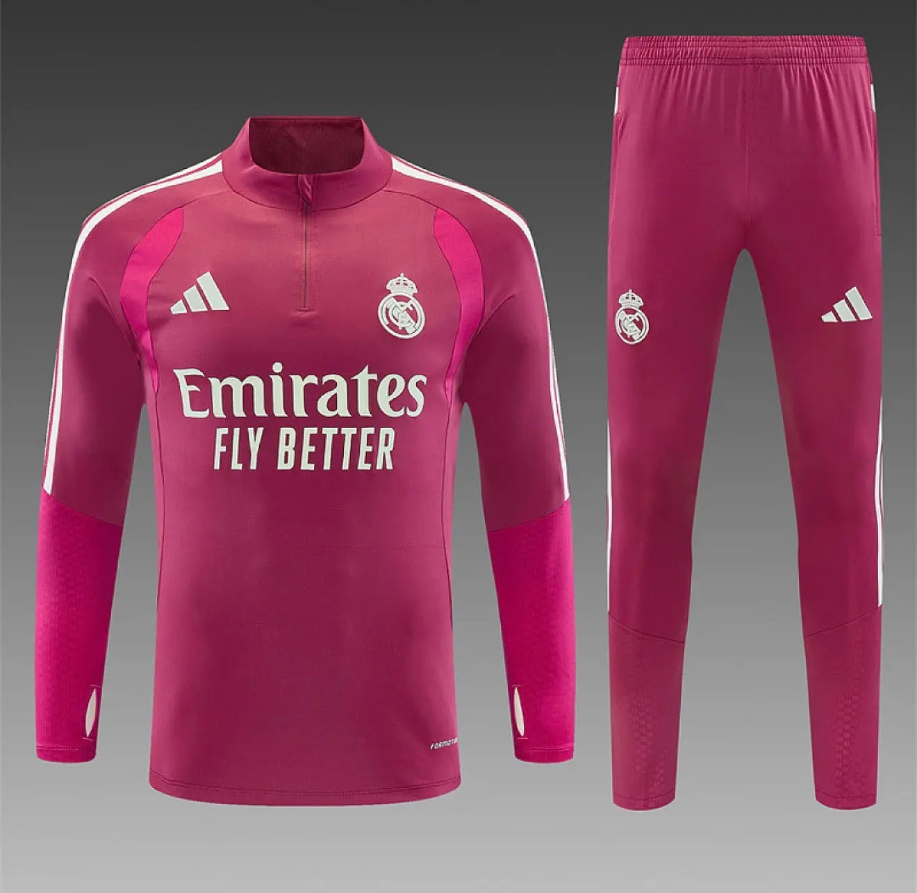Kit Survêtement Real Madrid 26/27 Rose Footoriq Kits
