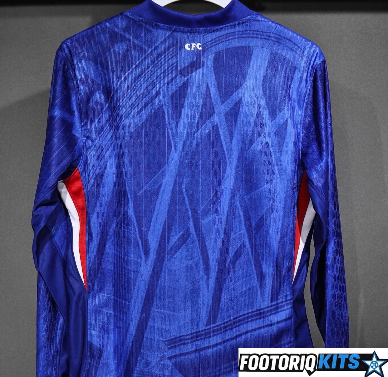 Maillot Manches Longues Chelsea Domicile Bleu 25/26