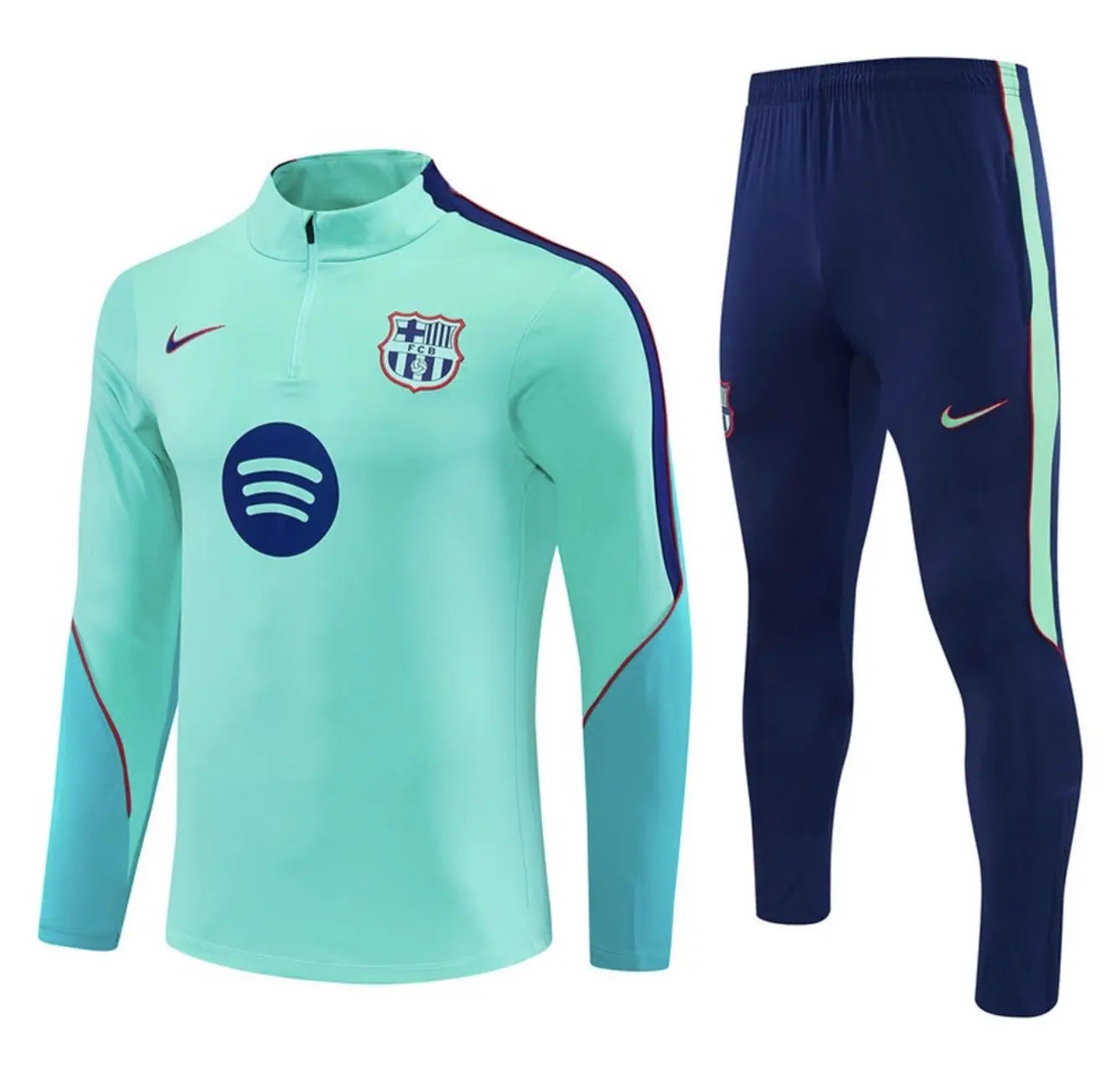 Kit Survêtement FC Barcelone 26/27 Tiffany Bleu Footoriq Kits