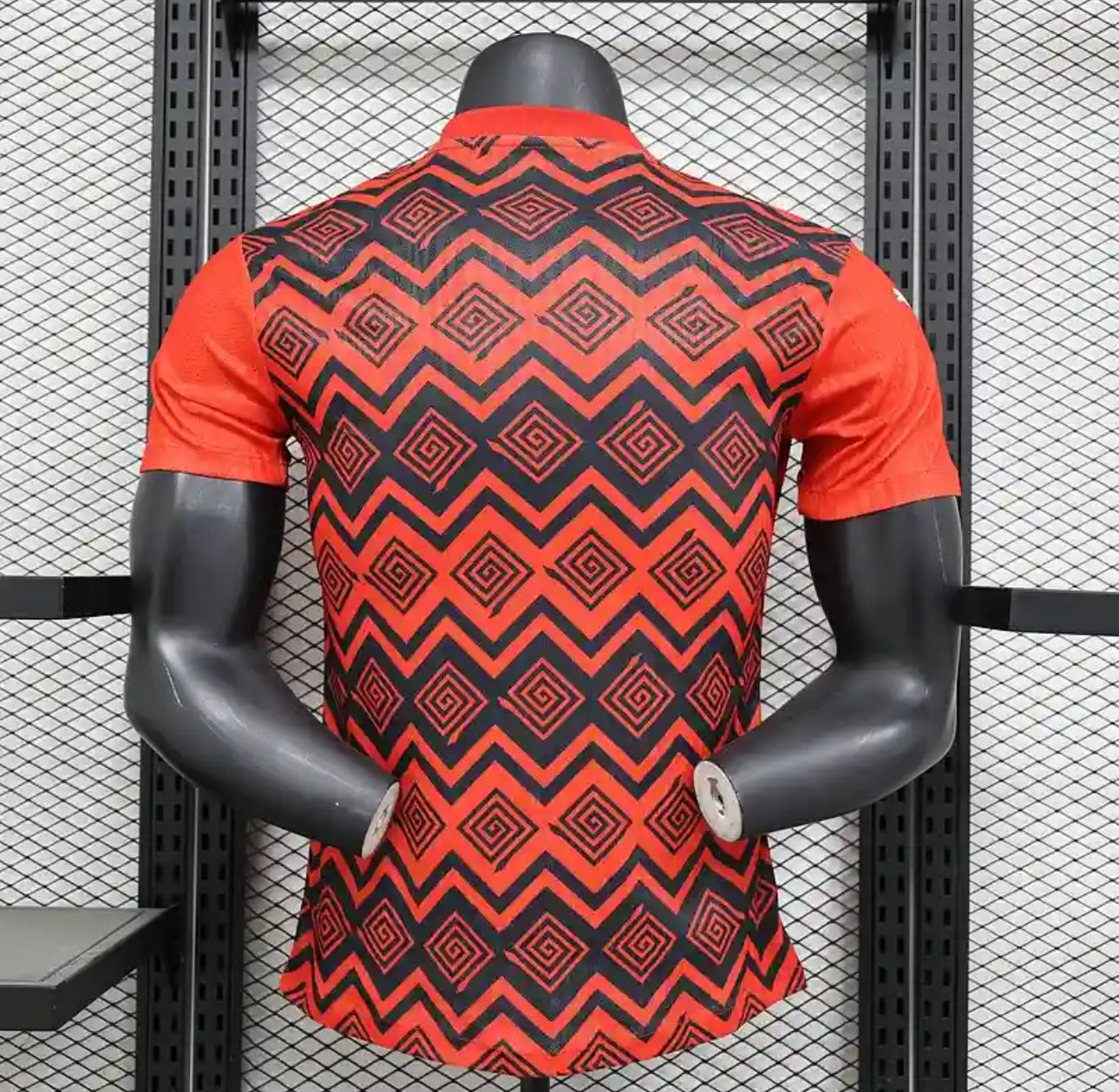 Égypte Maillot Entraînement Rouge et Noir 2025