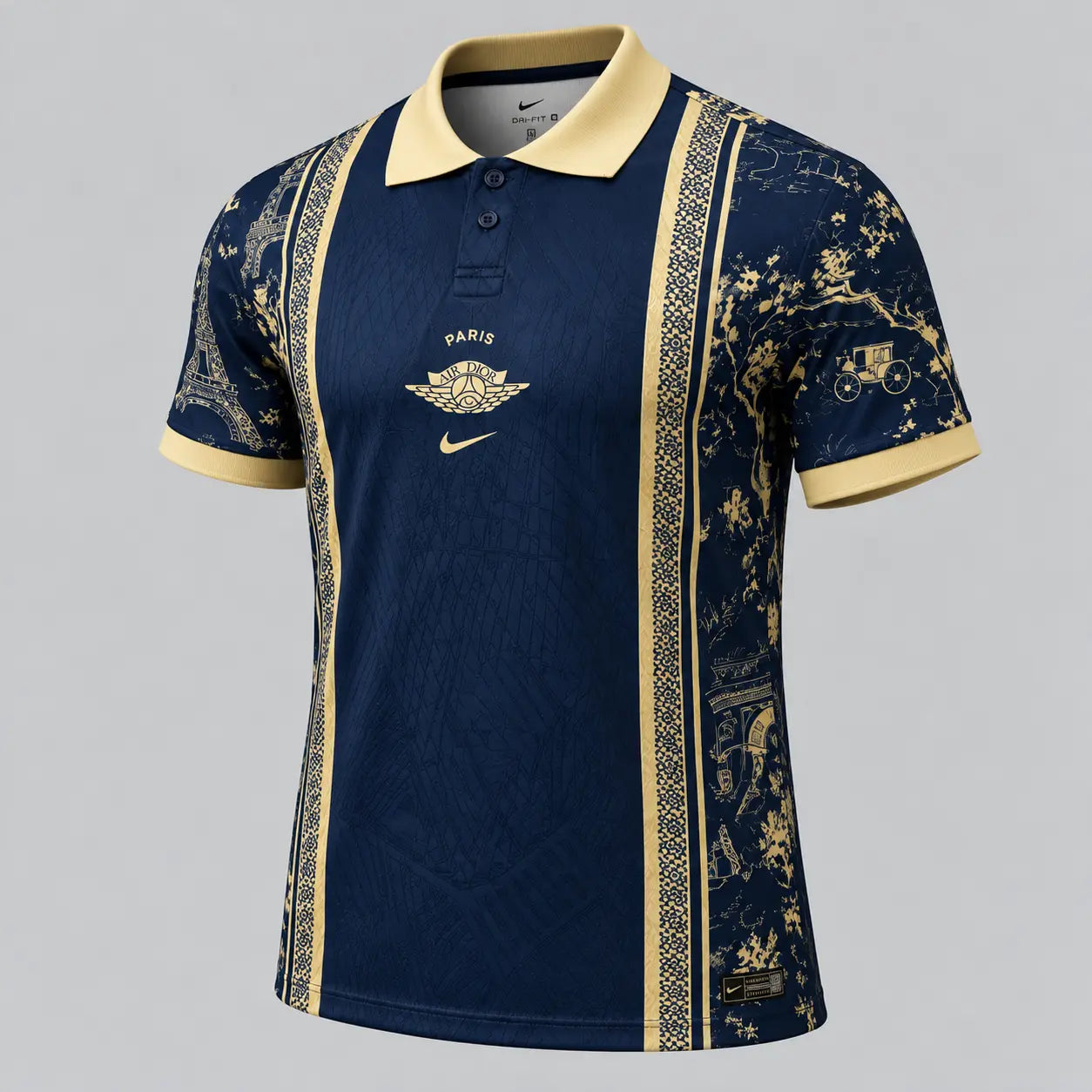 Maillot PSG Édition Luxe Paris 2026/27 Player Fábrica das Tailandesas