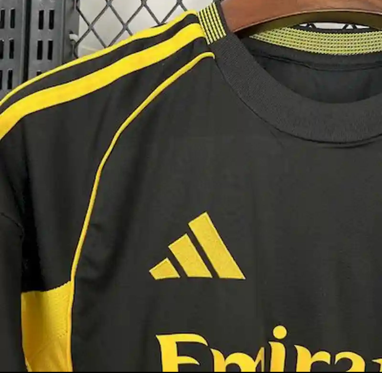 Real Madrid Special Black and Yellow Jersey 25/26