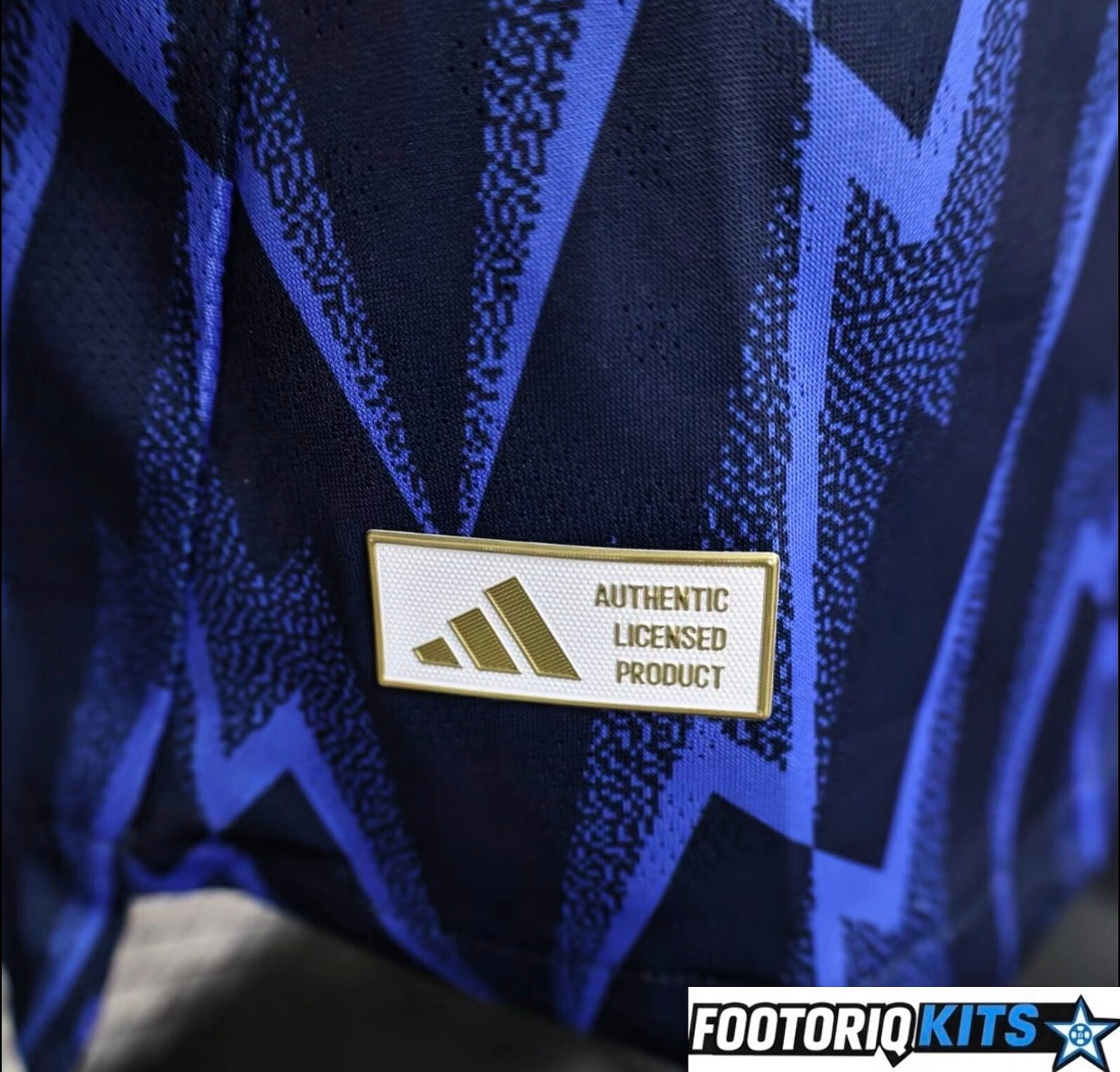 Version Joueur Maillot Manches Longues Arsenal Extérieur Bleu 25/26